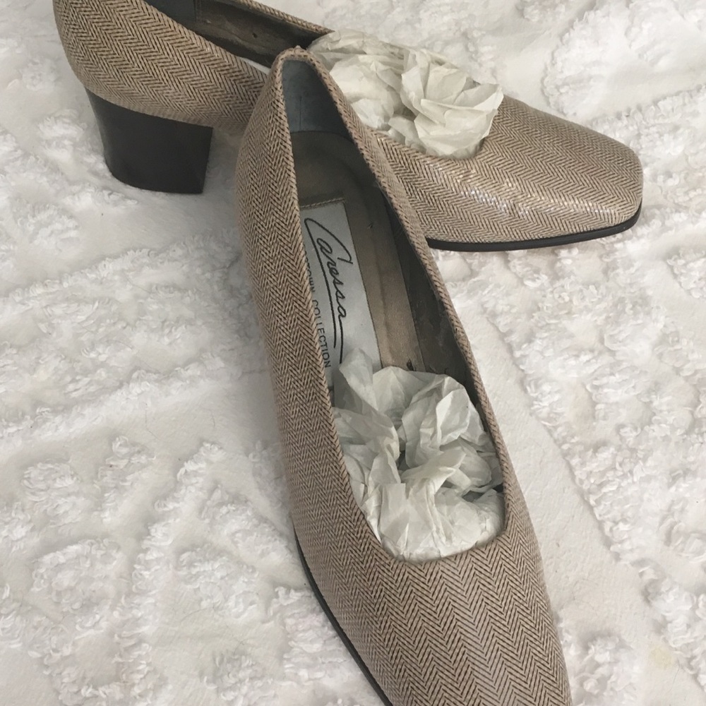 Leather 2 in heel (new)